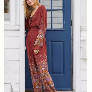 Open back jumpsuit from Anthropologie